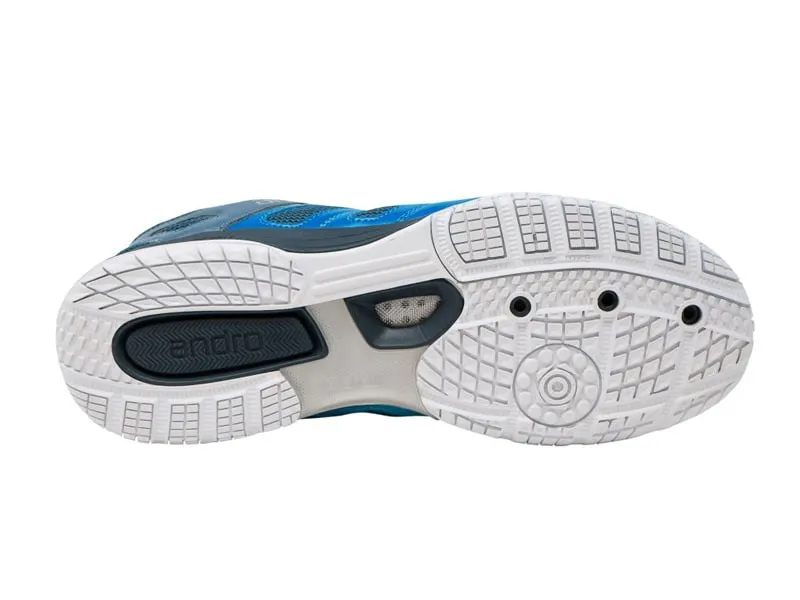 Zapatillas de tenis de mesa ANDRO Shuffle Step 2 Azul