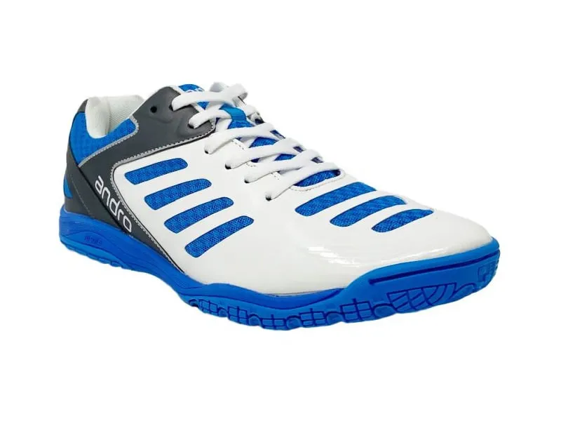 Zapatillas de tenis de mesa ANDRO Cross Step 2 Azul