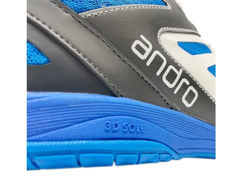 Zapatillas de tenis de mesa ANDRO Cross Step 2 Azul