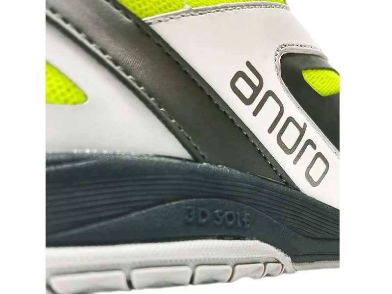Zapatillas de tenis de mesa ANDRO Cross Step 2 Gris