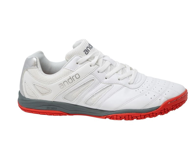 Zapatillas de tenis de mesa ANDRO Shuffle Step 2 Blanco