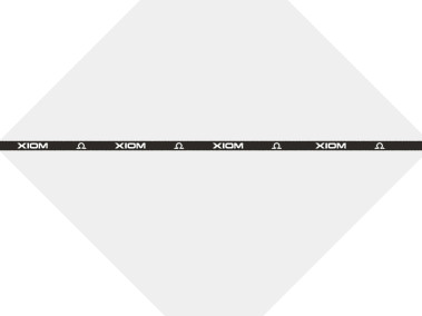 XIOM Cinta de cantos Logo 12mm x 5M