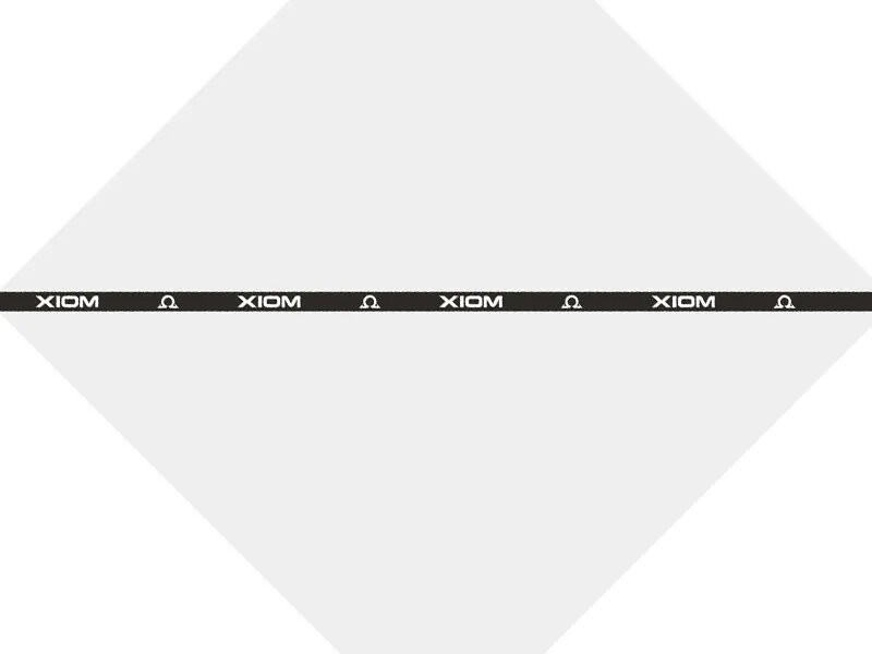 XIOM Cinta de cantos Logo 12mm x 50Metros