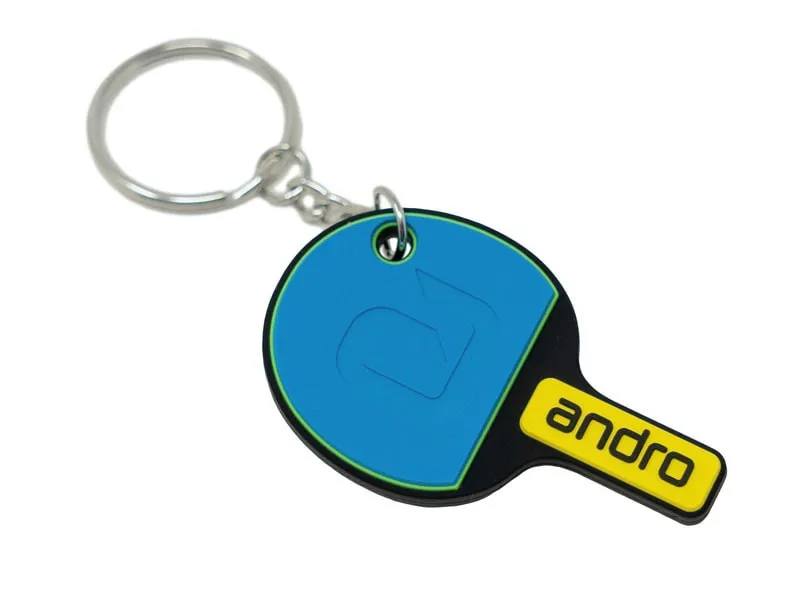 ANDRO Llavero Pala miniatura azul