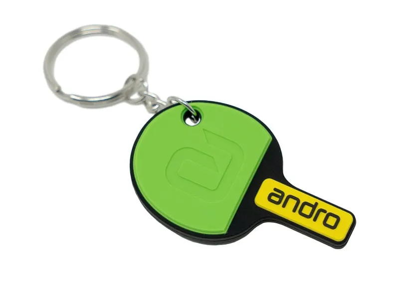ANDRO Llavero Pala miniatura verde