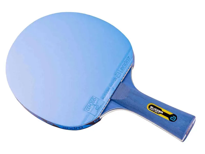 ANDRO Raqueta tenis de mesa Buzzer COMP 400R Azul