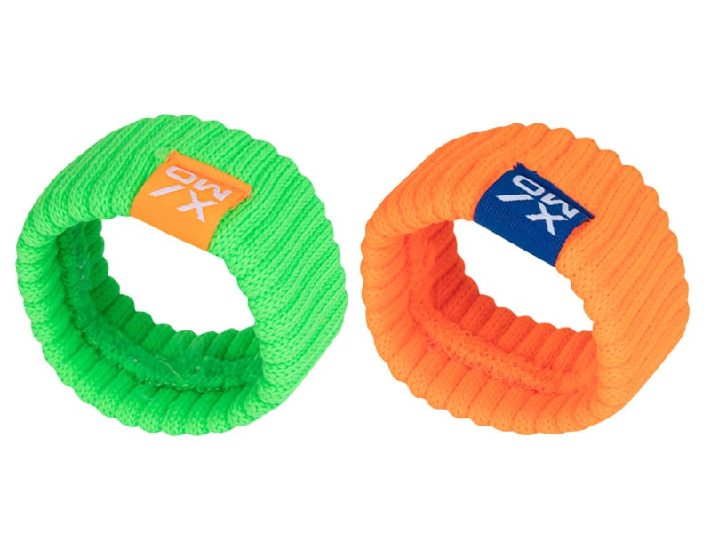 XIOM Pack 2 Muñequeras  XWB Lima-Naranja
