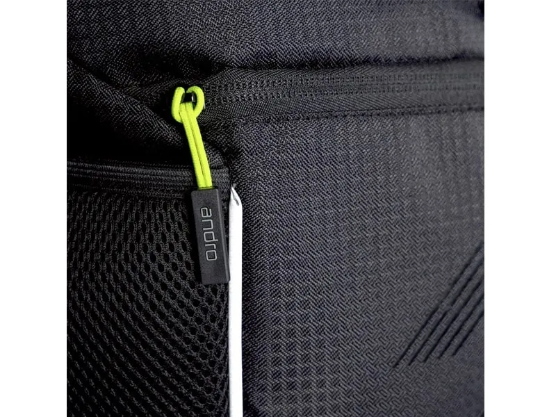 ANDRO Sac a Dos MORIVA Noir/Jaune
