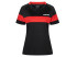 DONIC Polo Mujer NITRO Negro-Rojo