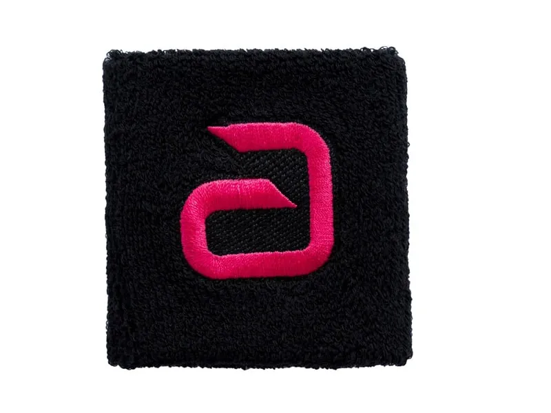 ANDRO Muñequera ALPHA Negra-Rosa