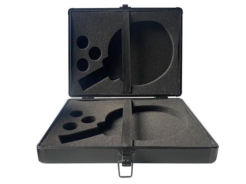 DONIC Maletin Doble de Aluminio Color negro 2